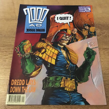 2000AD featuring Judge Dredd 1990 #668 Comic