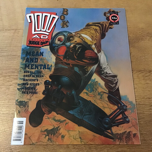 2000AD featuring Judge Dredd 1991 #730 Comic