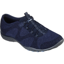(3 UK, Navy) Skechers Womens/Ladies Breathe Easy Opportuknity Trainer
