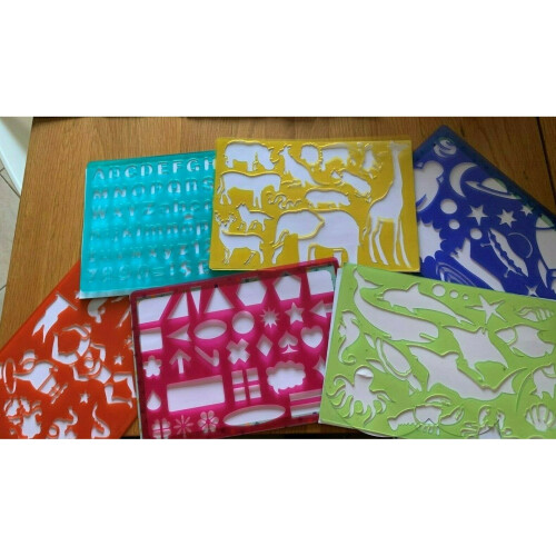 Stencils and Pencils Craft Pack 1