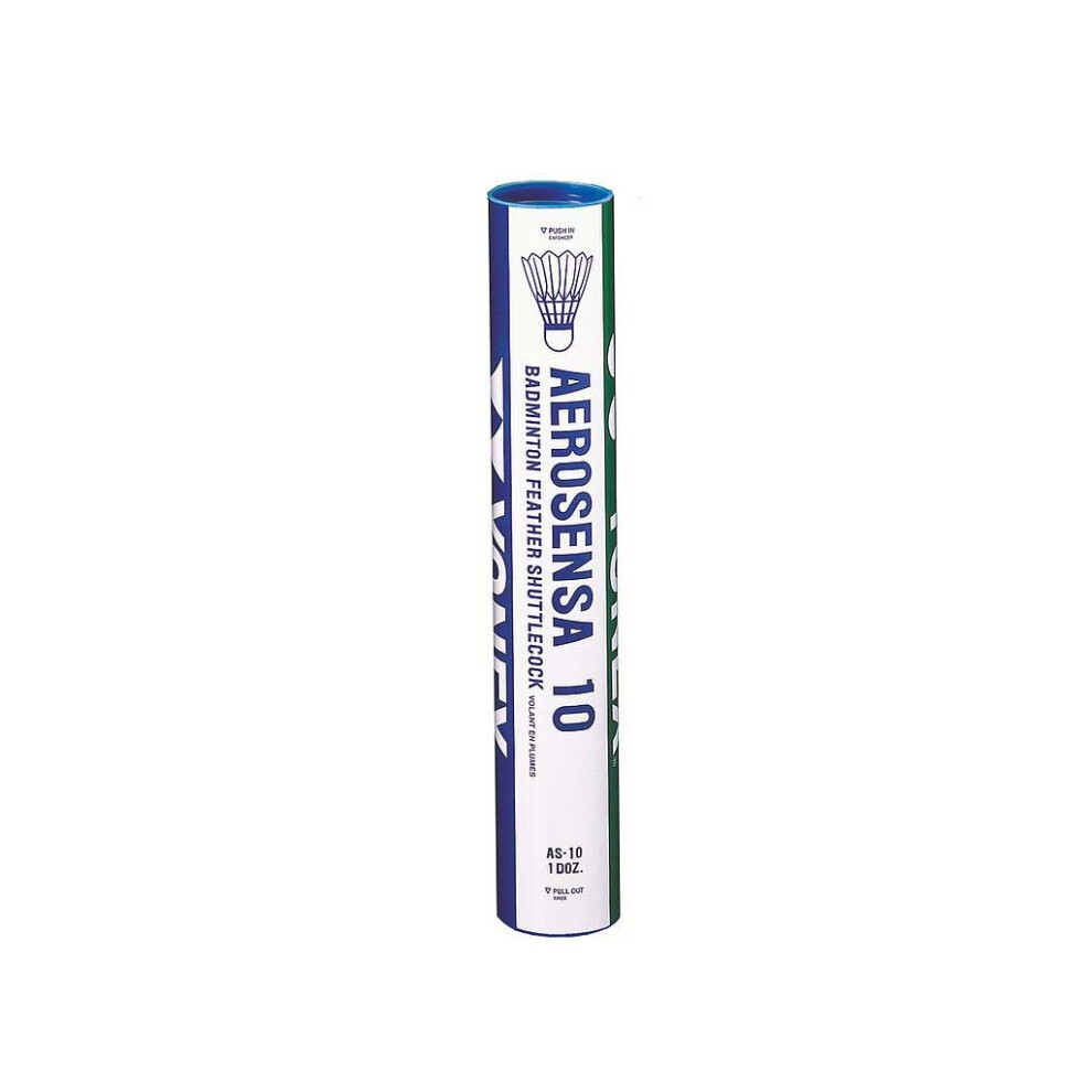 Yonex Aerosensa 10 Badminton Shuttlecocks Shuttles (Tube of 12)
