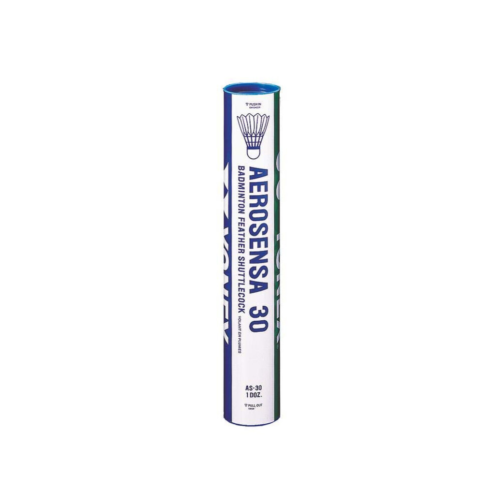 Yonex Aerosensa 30 Badminton Shuttlecocks Shuttles (Tube Of 12)