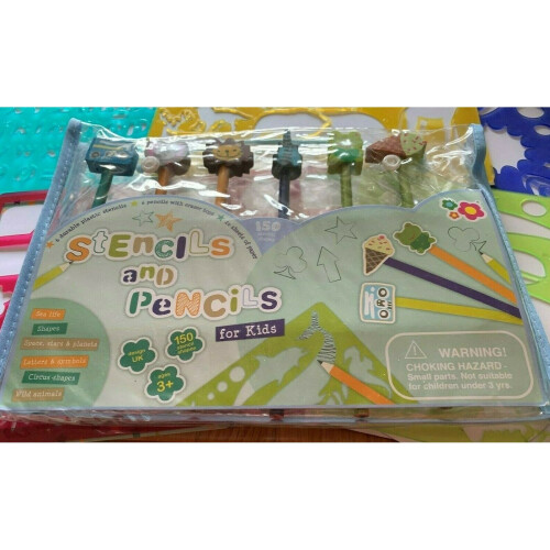Stencils and Pencils Craft Pack 2
