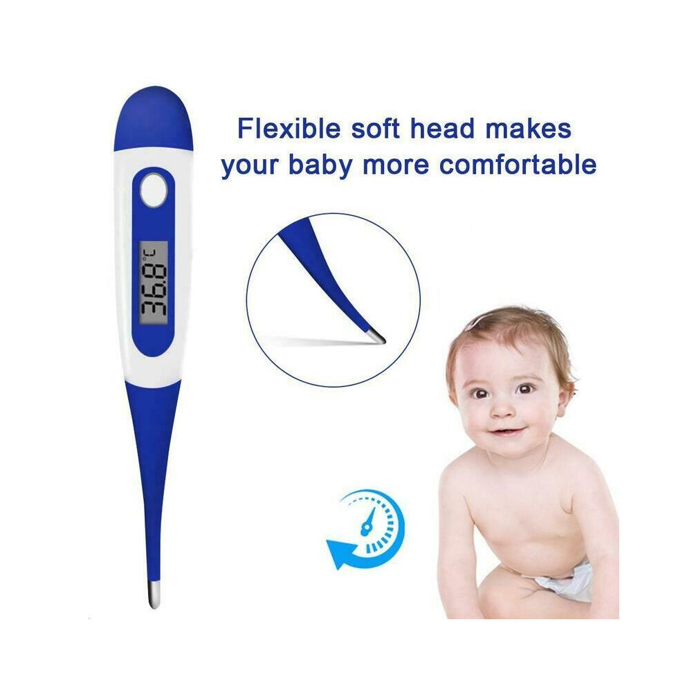 Ranpo Electronic LCD Oral Digital Thermometer Body Home Measuring