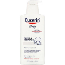 Eucerin, Dla Dzieci, Mydło i Szampon, Bez Zapachu, 13,5 fl oz (400 ml)