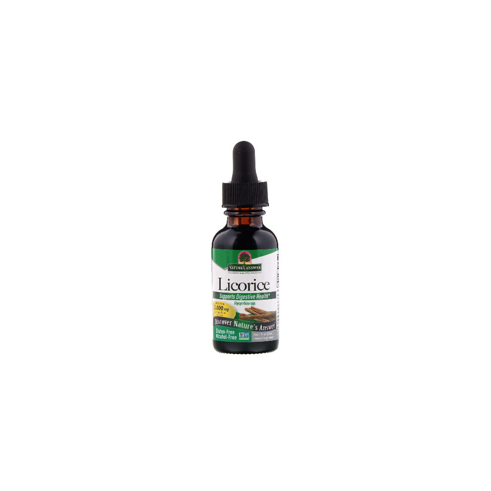 Nature's Answer , Licorice, Alcohol Free, 2,000 Mg, 30Ml