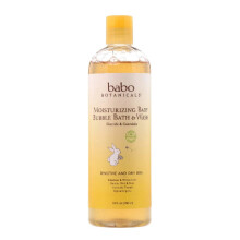 Babo Botanicals, Baby Bubble Bath & Wash, Oatmilk Calendula, 450ml