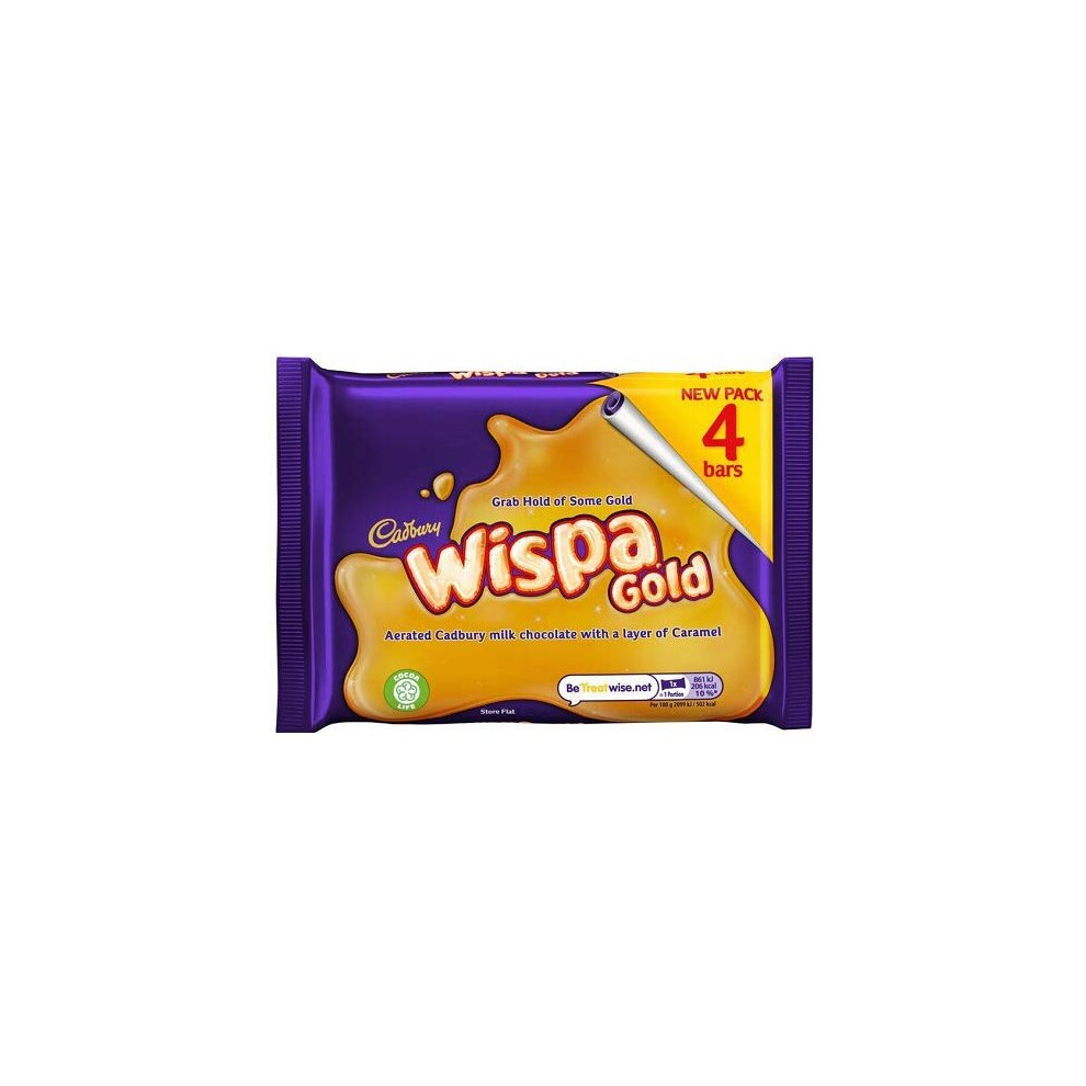 Cadbury Wispa Gold 4Pk, 164 g