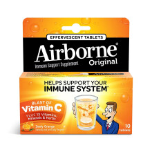 AirBorne, Immuunipuolustusannos, Zesty Orange, 10 Effervescent Tablettia