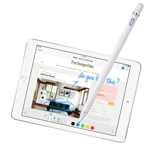 (WHITE) Generic Pencil Stylus For Apple iPad And Android
