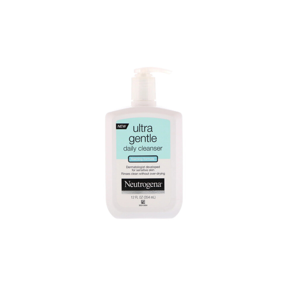 Neutrogena, Ultra Gentle, Daily Cleanser, Foaming Formula, 354ml