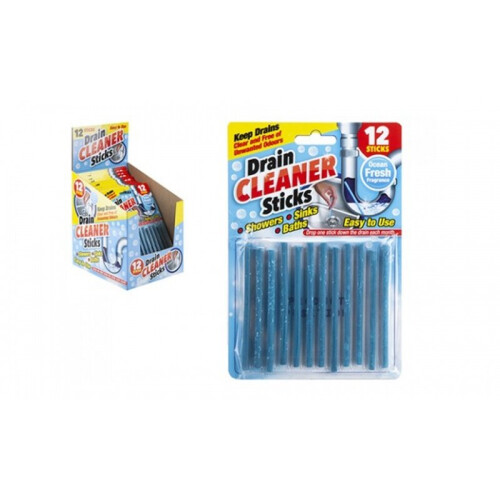 12 Piece Set Of Magic Drain Cleaner Sticks 1