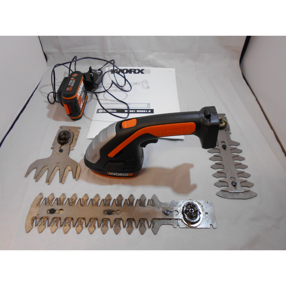 Worx Wg801e 20V Zen Cordless Shrub/Grass Shear Size 20