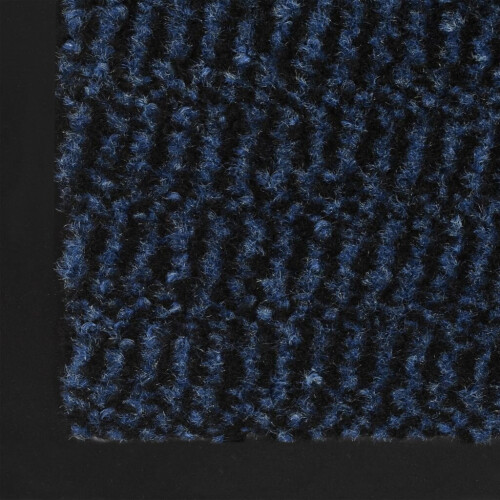 VidaXL vidaXL Dust Control Mat Rectangular Tufted 40x60cm Blue Welcome Carpet Rug 1