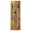 VidaXL vidaXL 2x Solid Mango Wood Wall-mounted Coat Racks 36x110x3cm Clothes Hook 5
