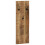 VidaXL vidaXL 2x Solid Mango Wood Wall-mounted Coat Racks 36x110x3cm Clothes Hook 8