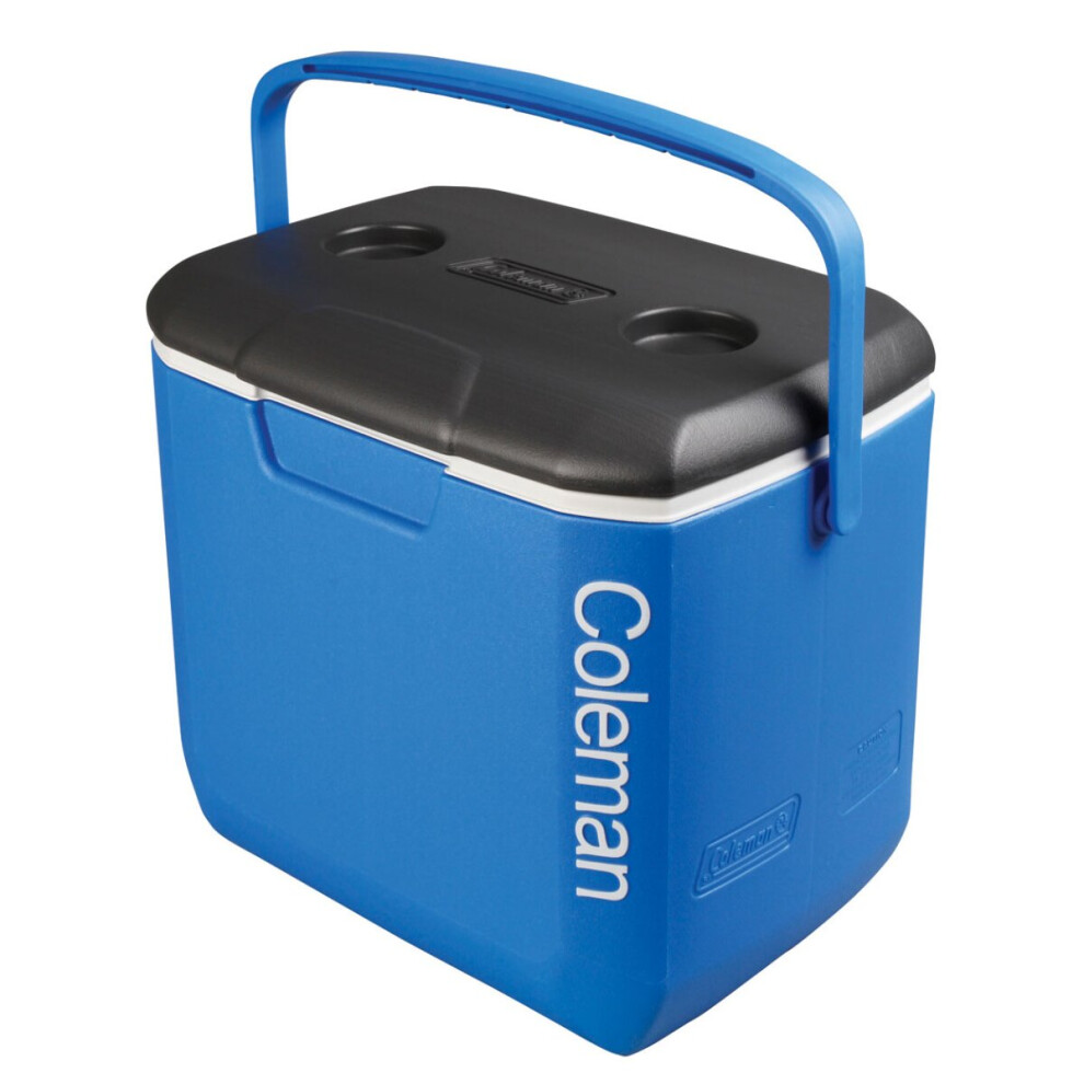 Coleman 30Qt Tricolour Performance Cooler 28L – Seat-Capable (113Kg), Ice Up To 2 Days, 3.13852E+12 Blue