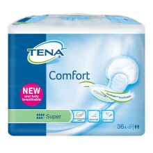 Tena Comfort Super - Pack of 36 (Incontinence Pads)