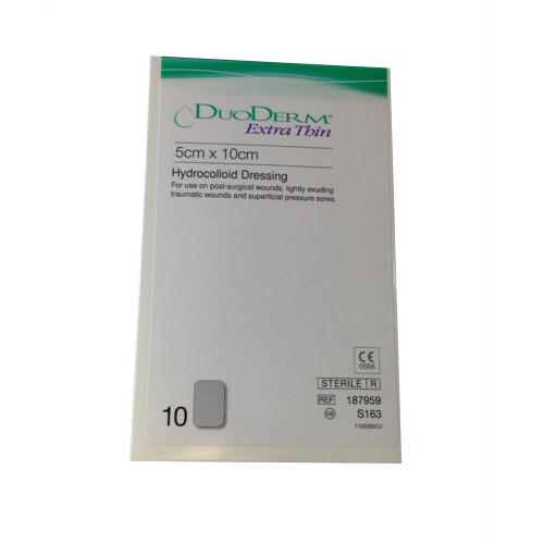 DUODERM E, Hydrocolloid Dressing Hydroactive Sterile Activator Healing 15 Cm Ref 187632 Bt 10 13281