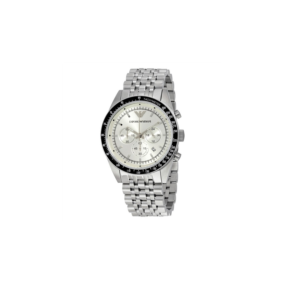Armani Watch Man Ar6073 Emporio Silver