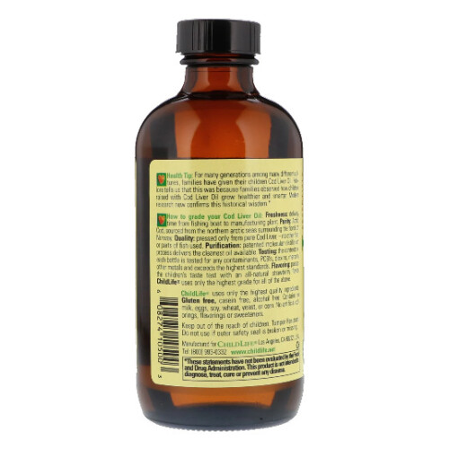 ChildLife Essentials Kids Cod Liver Oil Strawberry - 237ml 2