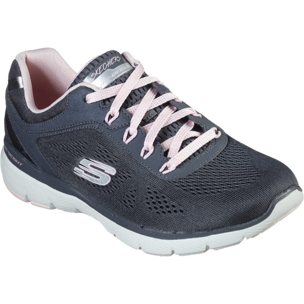 (5 UK, Charcoal) Skechers Womens/Ladies Flex Appeal 3.0 Moving Fast Trainer