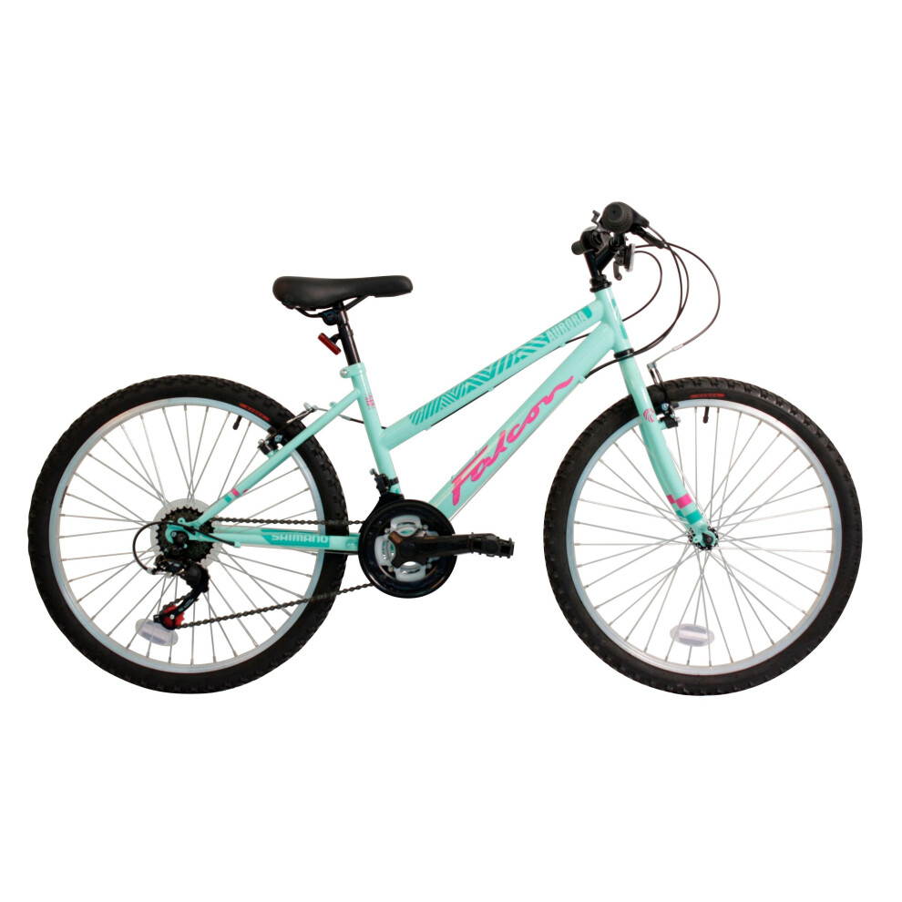Falcon Aurora 24" Rigid Girls Mountain Bike 6 Speed Shimano Gearing