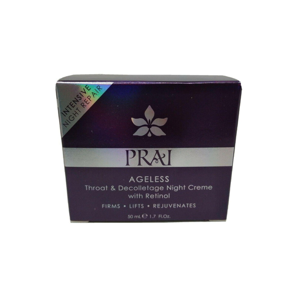 PRAI Ageless Throat & Decolletage Night Creme with Retinol 50ml