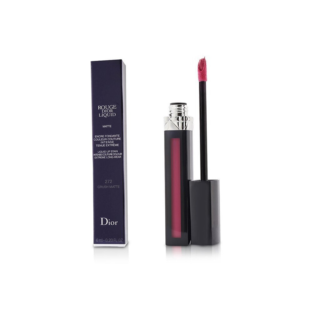 Dior Rouge Pink Liquid Lip Stain 272 Crush Matte