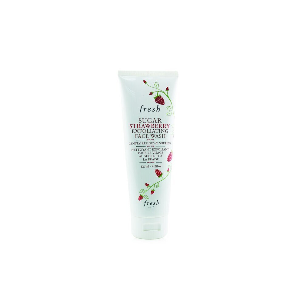 Fresh White Sugar Strawberry Exfoliating Face Wash 125Ml/4.2Oz