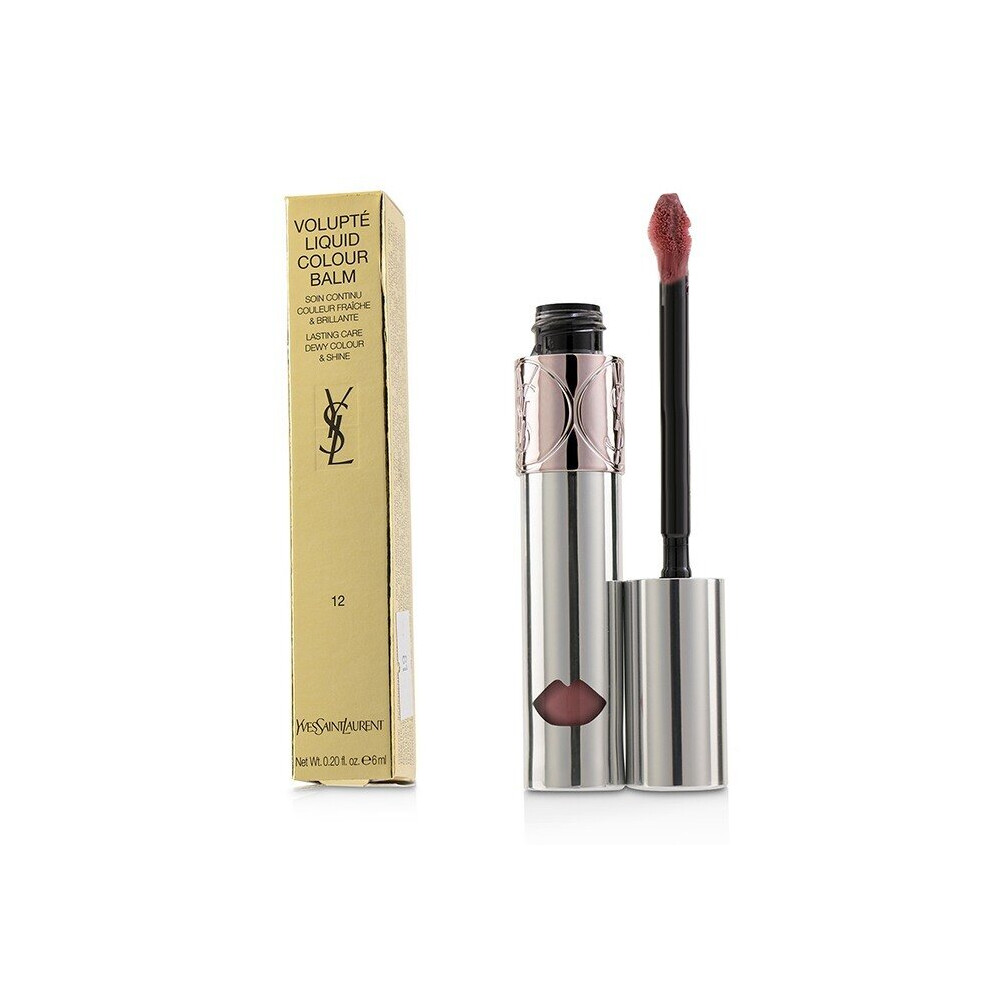 YSL Volupte Pink Liquid Lip Balm 12 Chase Me