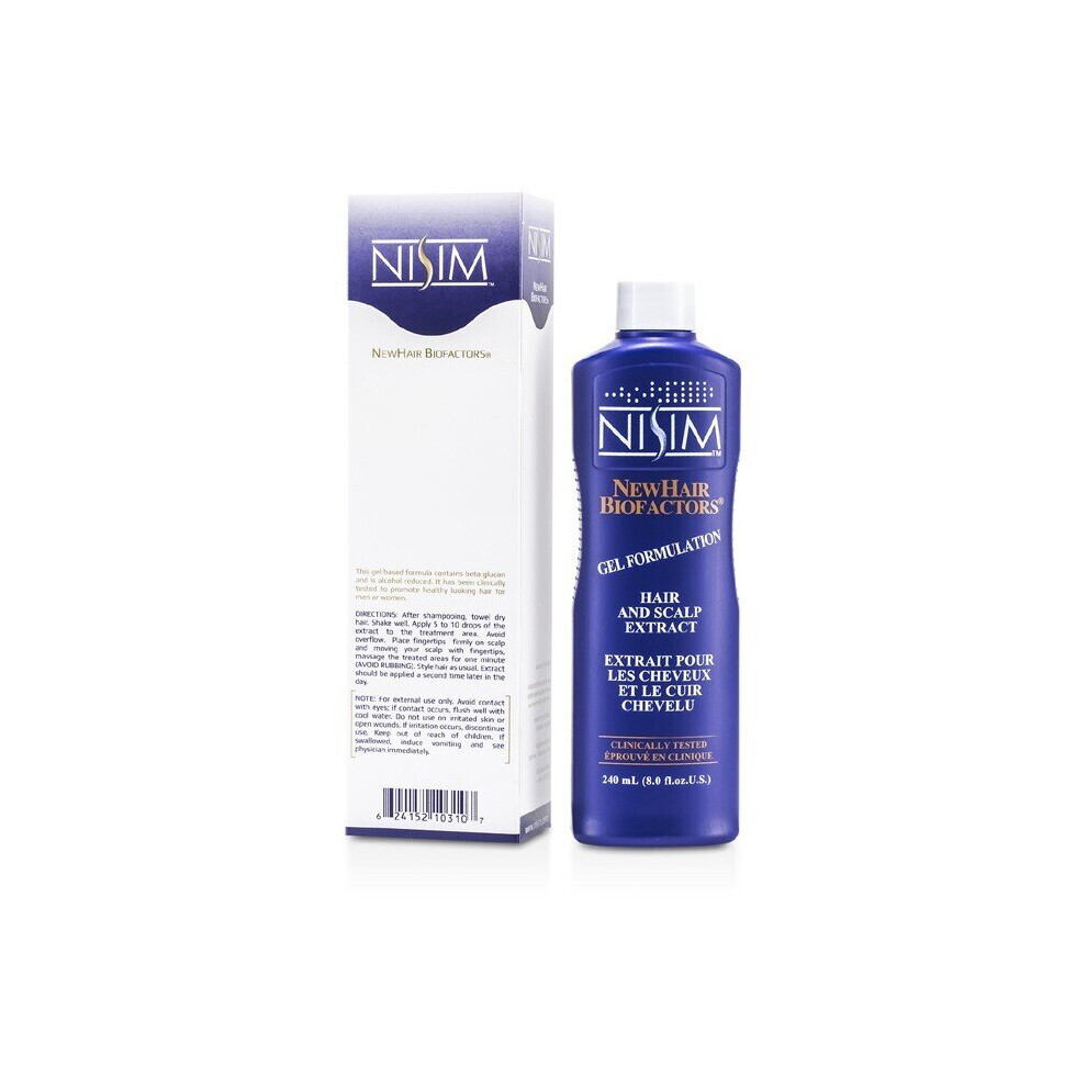 Nisim Newhair Biofactors Hair And Scalp Extract With Anagain - # Gel Formulation (Normal To Dry) 240Ml/8Oz