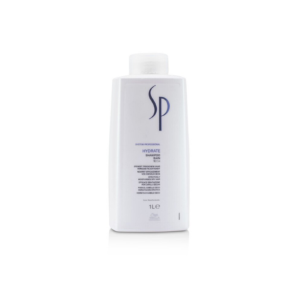Wella SP Hydrate Shampoo (Effectively Moisturises Dry Hair) 1000ml/33.33oz