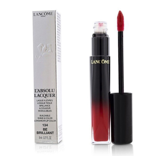 Lancome Lancome L'Absolu Lacquer Bright Red Lipstick 134 Be Brilliant