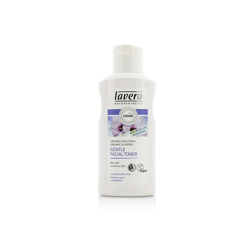 Lavera Organic Mallow & Almond Gentle Facial Toner - For Dry & Sensitive Skin Types 125Ml/4.1Oz