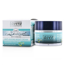 Lavera Basis Sensitiv Q10 Anti-Ageing Night Cream 50ml/1.6oz
