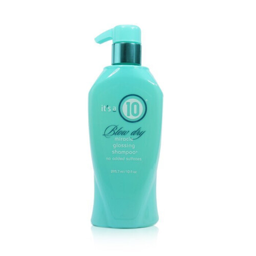 It's a 10 Blow Dry, Wunder Glanz Shampoo