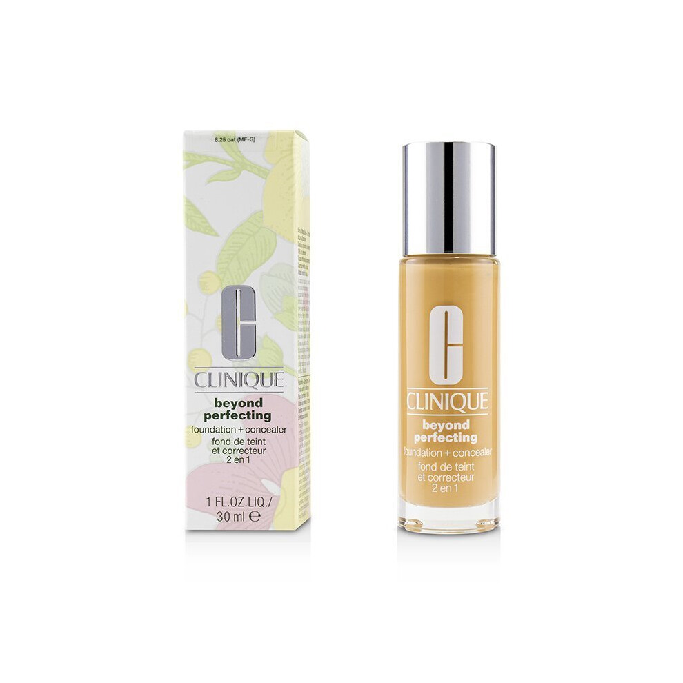 Clinique Beyond Perfecting Foundation & Concealer - # 8.25 Oat (MF-G) 30ml/1oz