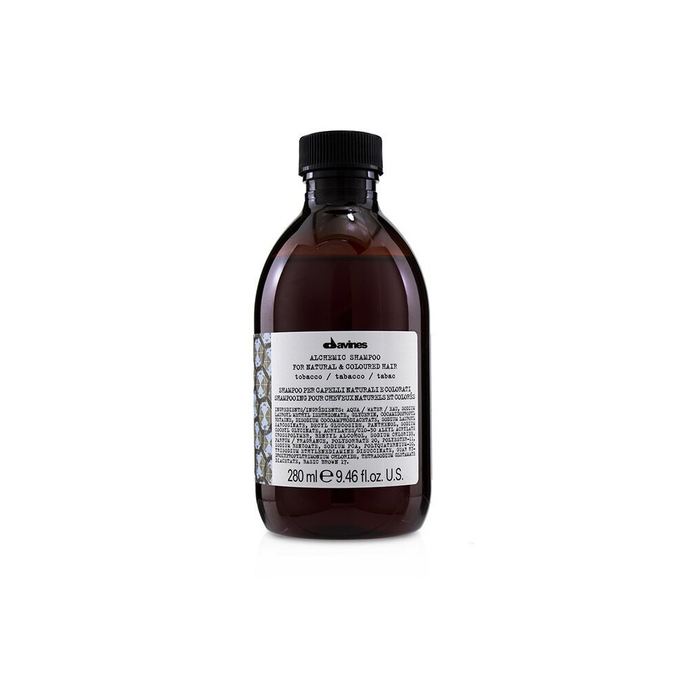 Davines Alchemic Shampoo - # Tobacco (For Natural & Coloured Hair) 280Ml/9.46Oz