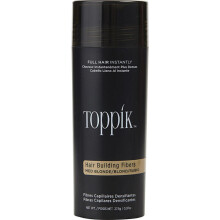 Toppik Hair Building Fibers Medium Blonde 27.5g Fill In Fine or Thinning Hair Instantly Thicker Fuller Looking Hair 9 Shades for Men & Women
