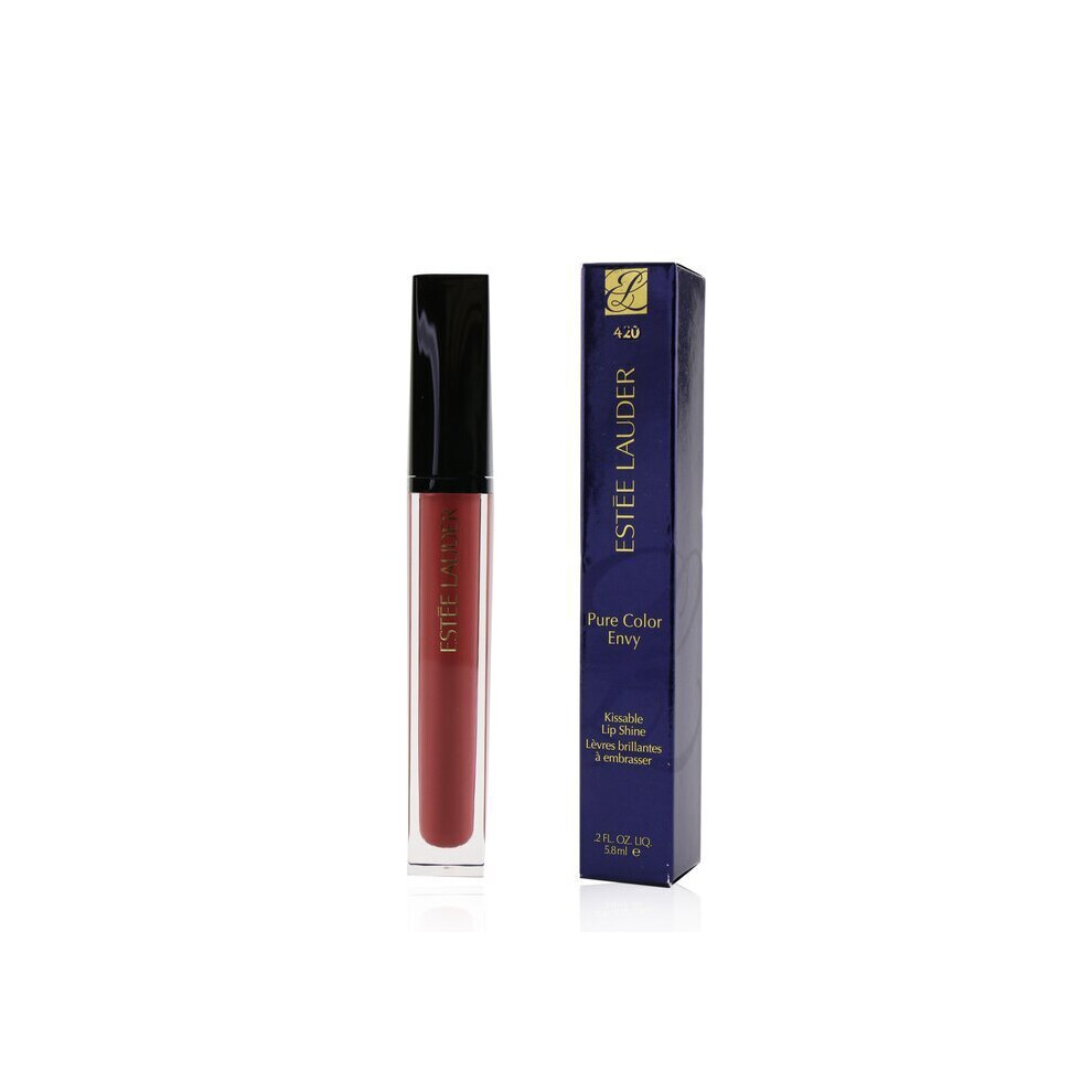 Estee Lauder Pure Color Envy Kissable Lip Shine - # 420 Rebellious Rose 5.8Ml/0.2Oz