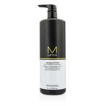 MITCH by Paul Mitchell Double Hitter 2-in-1 Shampoo en Conditioner voor Mannen, 33.8 fl. oz.