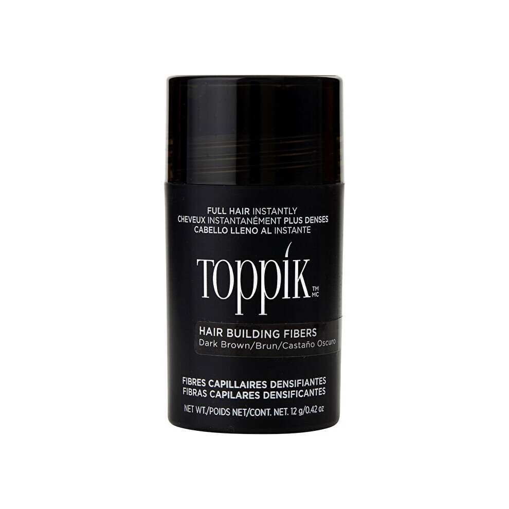 Toppik Hair Building Fibers - # Dark Brown 12g/0.42oz