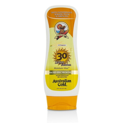 Australian Gold Lotion Sunscreen Moisture Max Broad Spectrum SPF 30 237ml/8oz