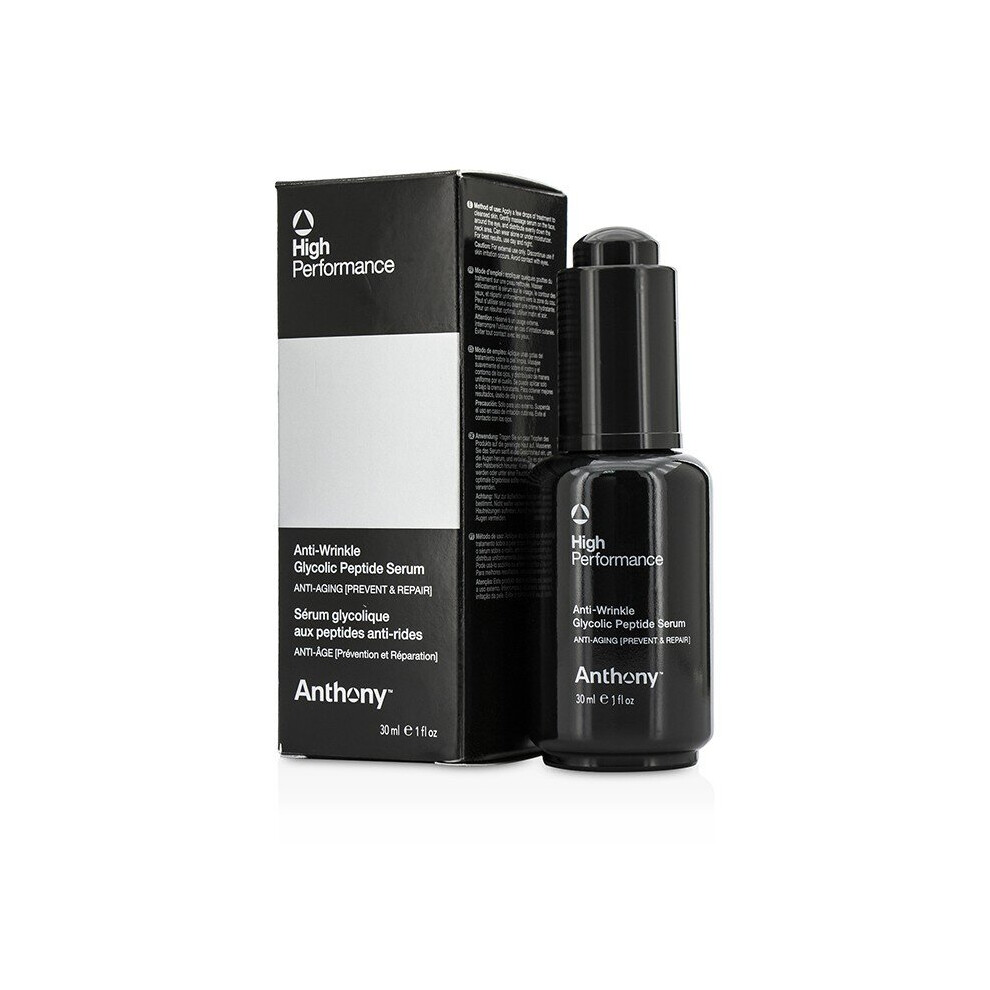 Anthony Logistics For Men Anti-Wrinkle Glycolic Peptide Serum 30ml/1oz