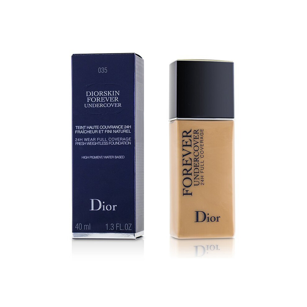 Christian Dior Diorskin Forever Undercover 24H Wear Full Coverage Water Based Foundation - # 035 Desert Beige 40ml/1.3oz