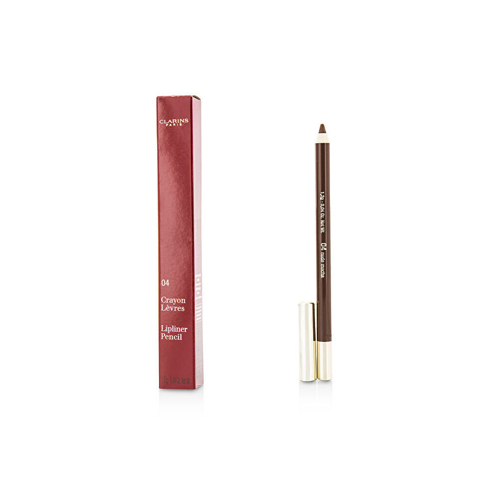 Clarins Lipliner Pencil - #04 Nude Mocha 1.2g/0.04oz