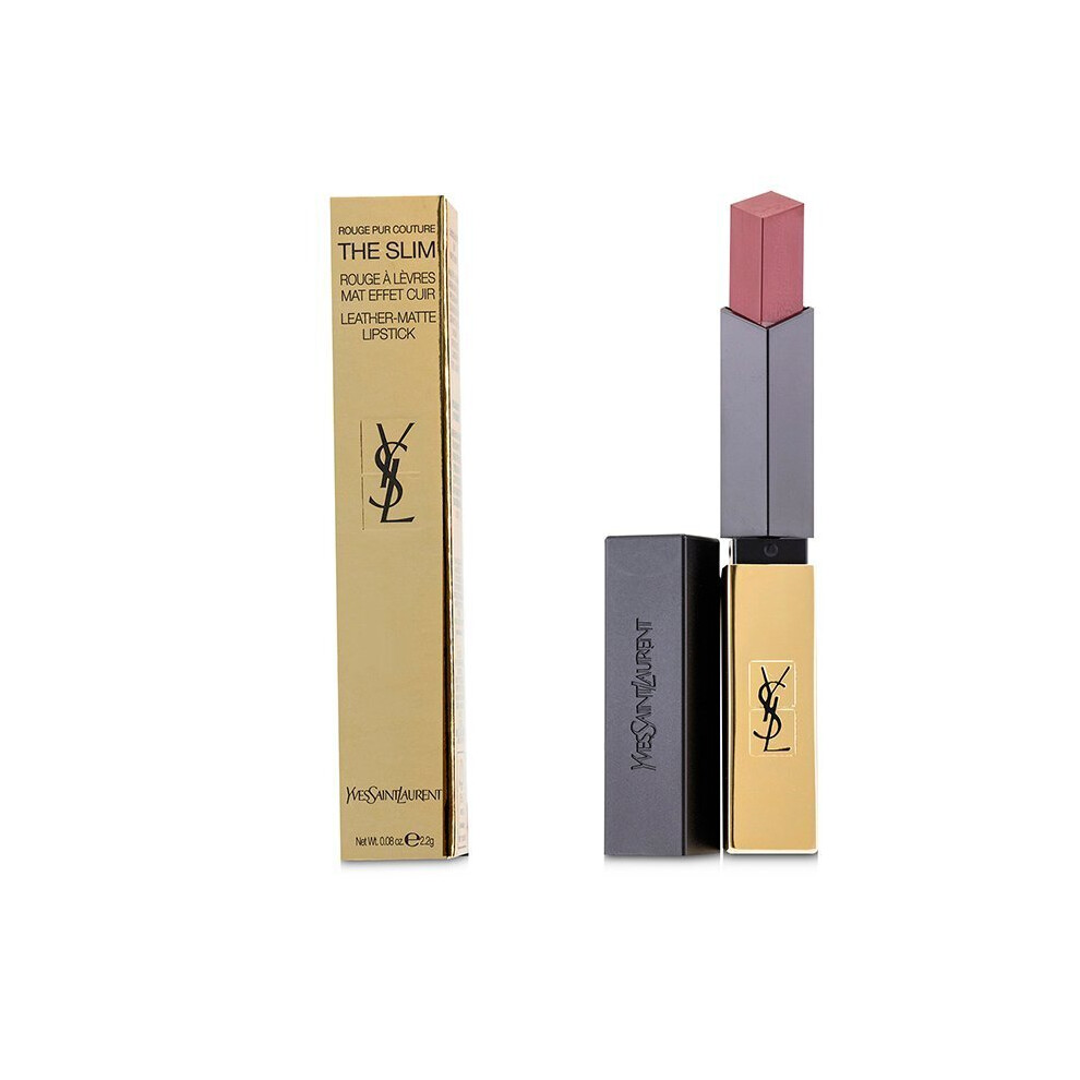 Yves Saint Laurent Rouge Pur Couture The Slim Leather Matte Lipstick - # 12 Un Incongru 2.2g/0.08oz