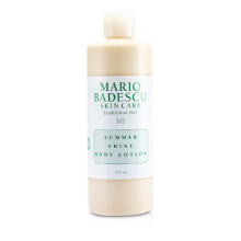 Mario Badescu Summer Shine Body Lotion, angereichert mit Vitamin A, leicht und strahlend, nicht fettend, Glow-Krperschimmer bei Kerzenschein, id