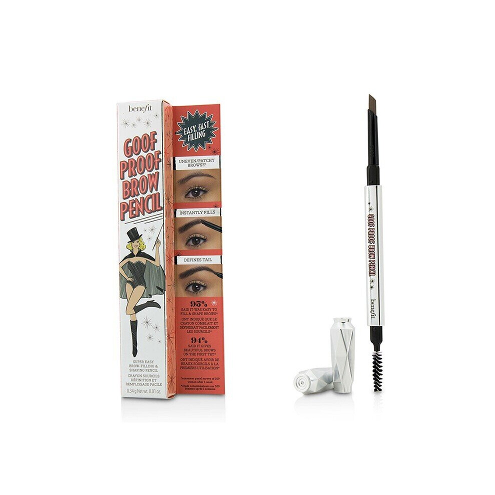 Benefit Eyebrow Pencil Goof Proof Brow Filling & Shaping Shade 2